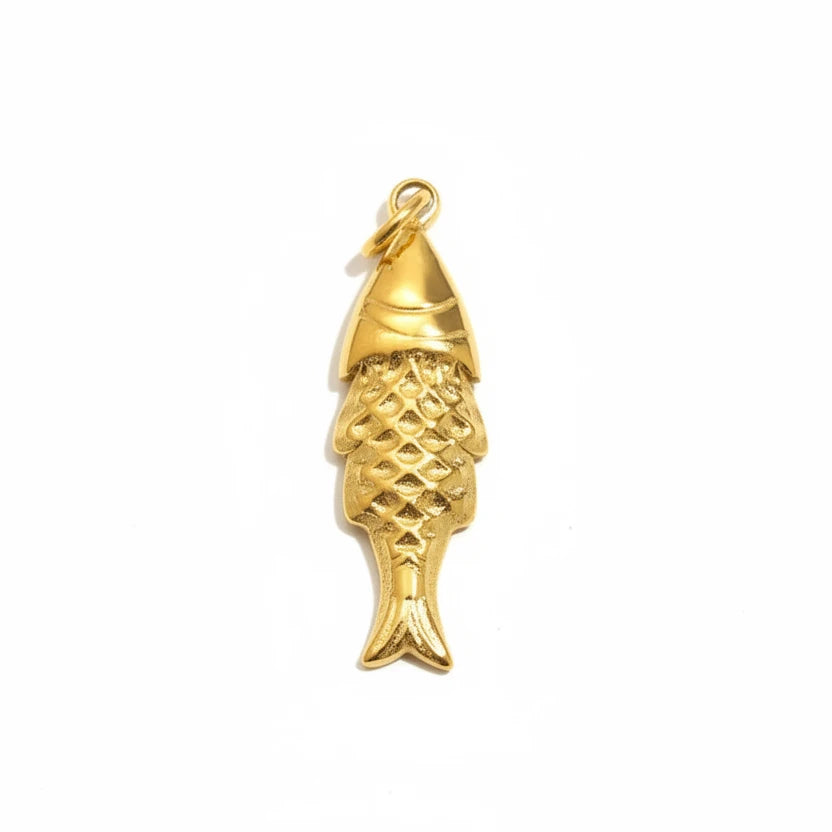 Golden Fish Charm