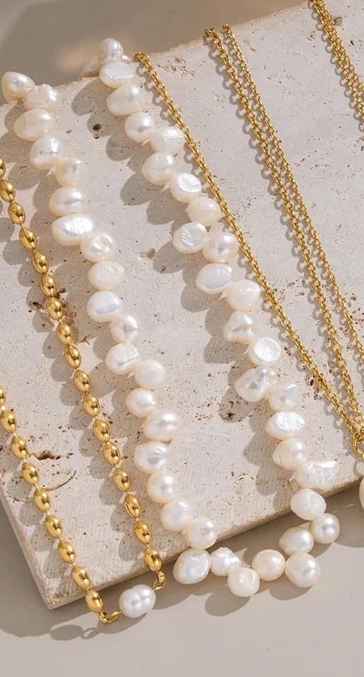 Pearl Story Necklace