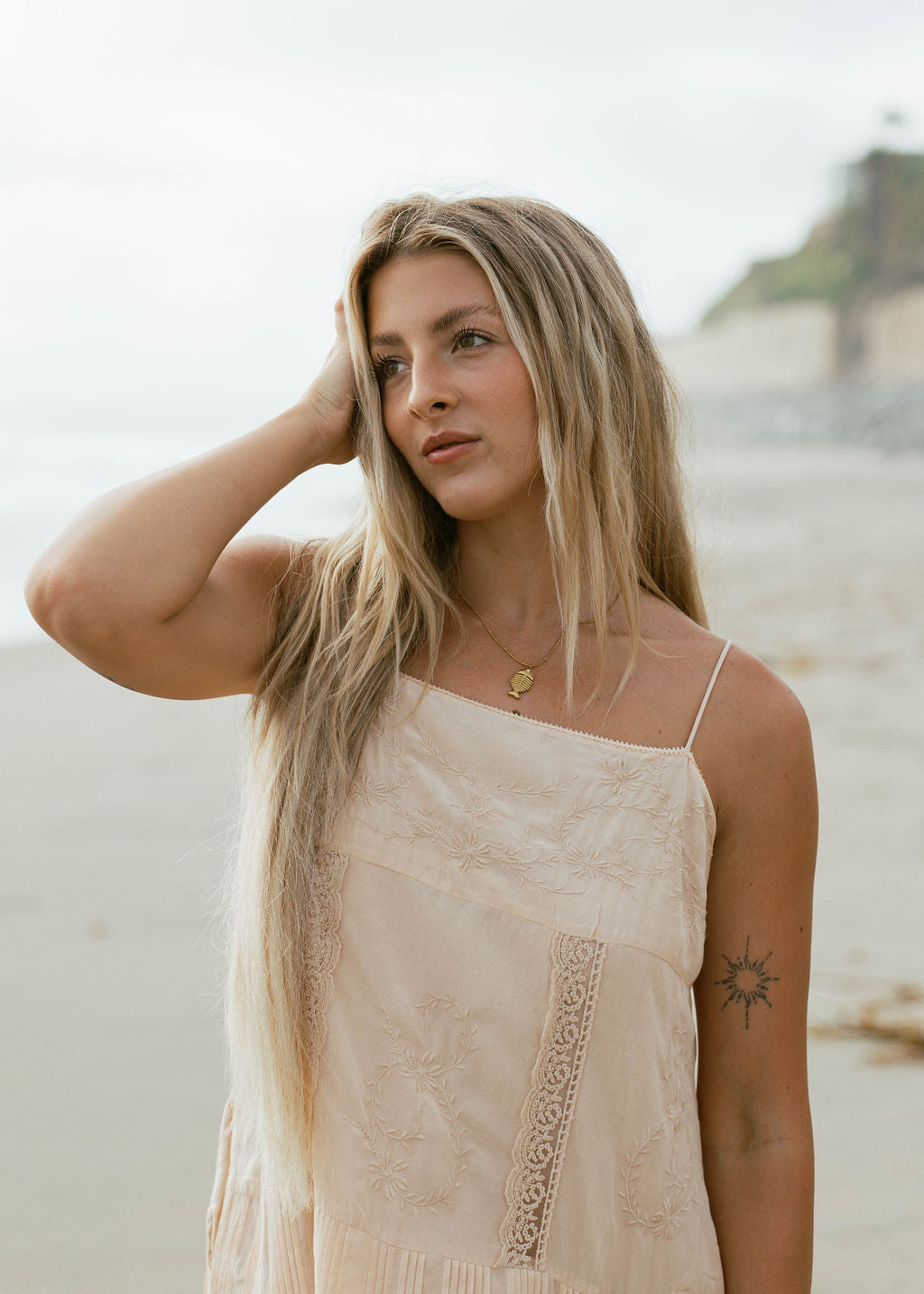 Golden Fin Necklace