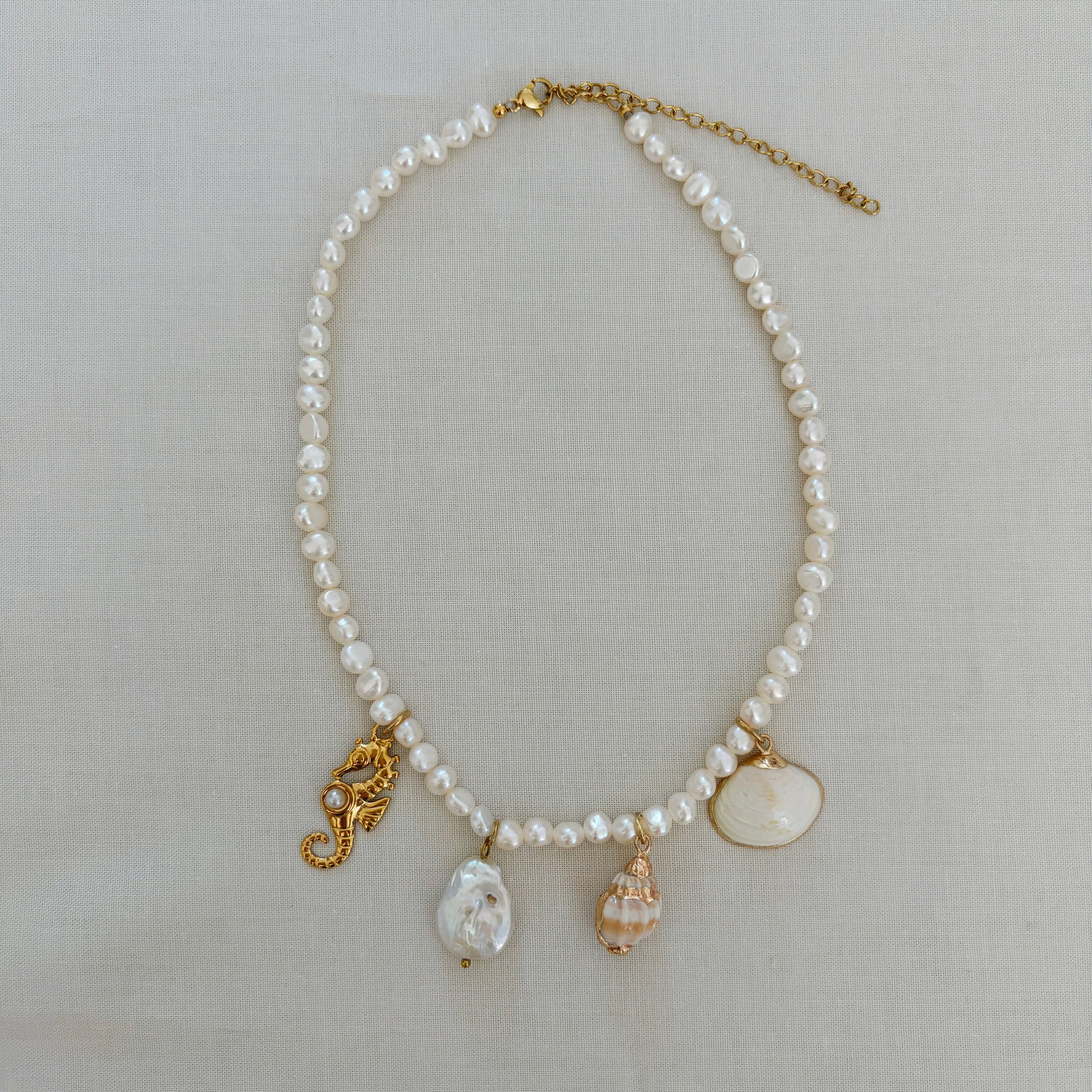 Seaside Pearl Necklace