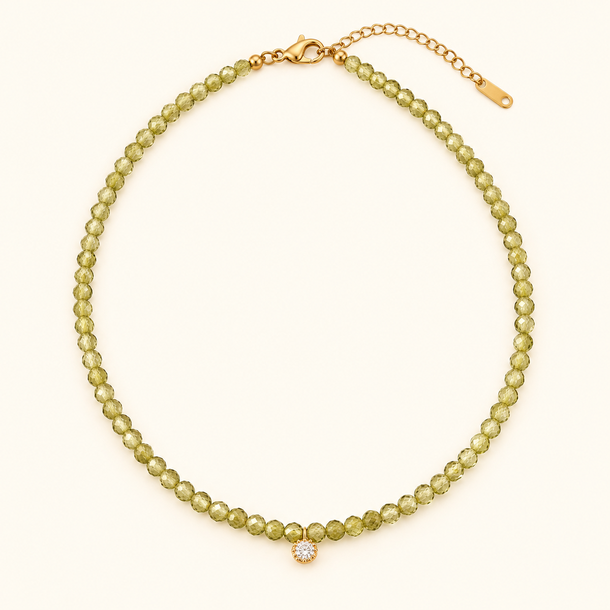 Olive Tide Necklace