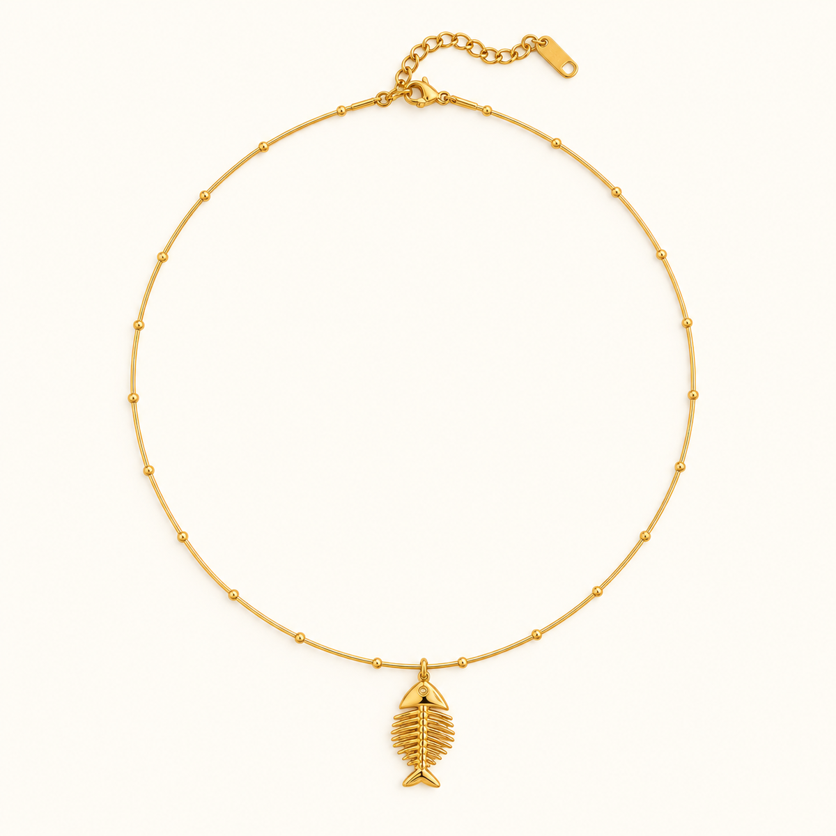 Golden Fin Necklace