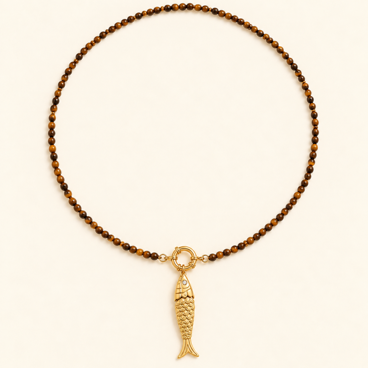 Golden Koi Necklace
