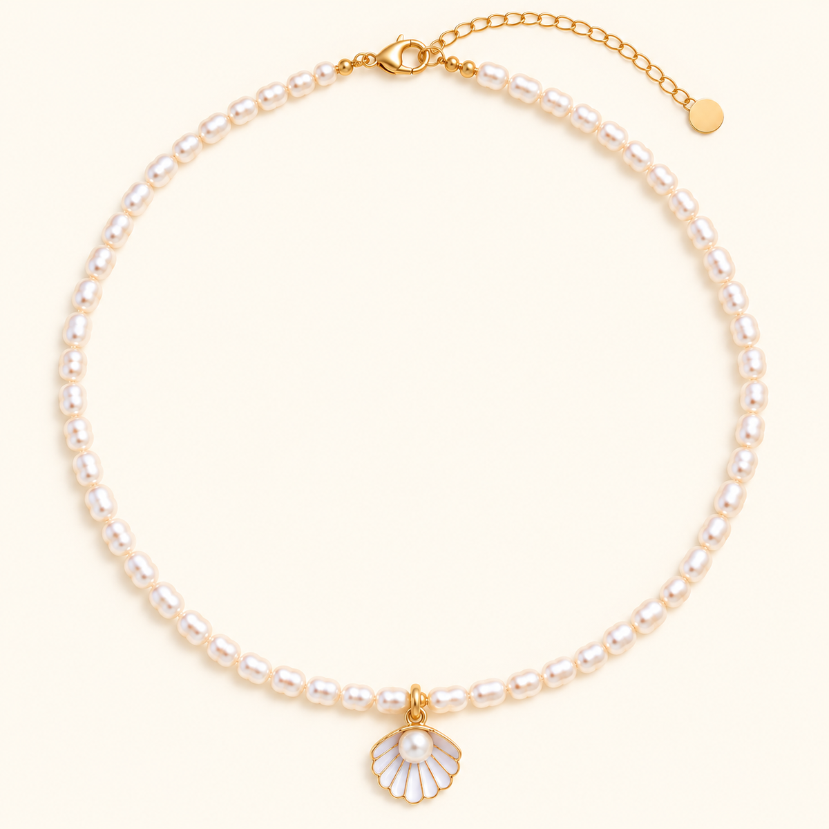 Pearl Shell White Necklace
