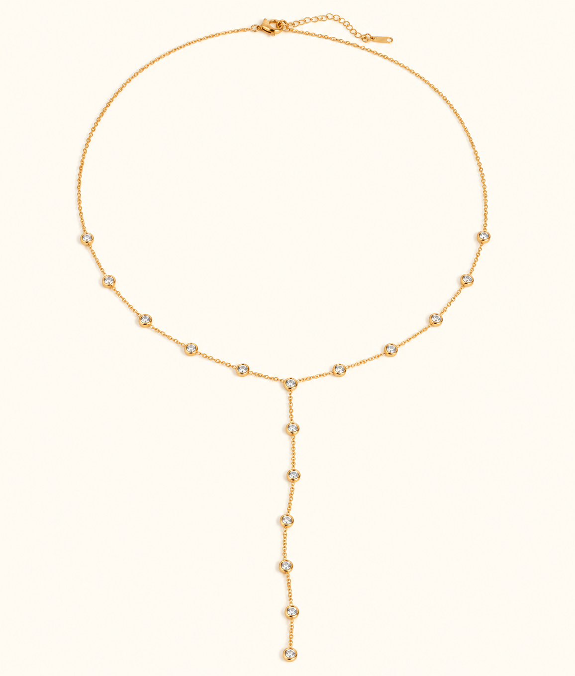 Golden Current Necklace