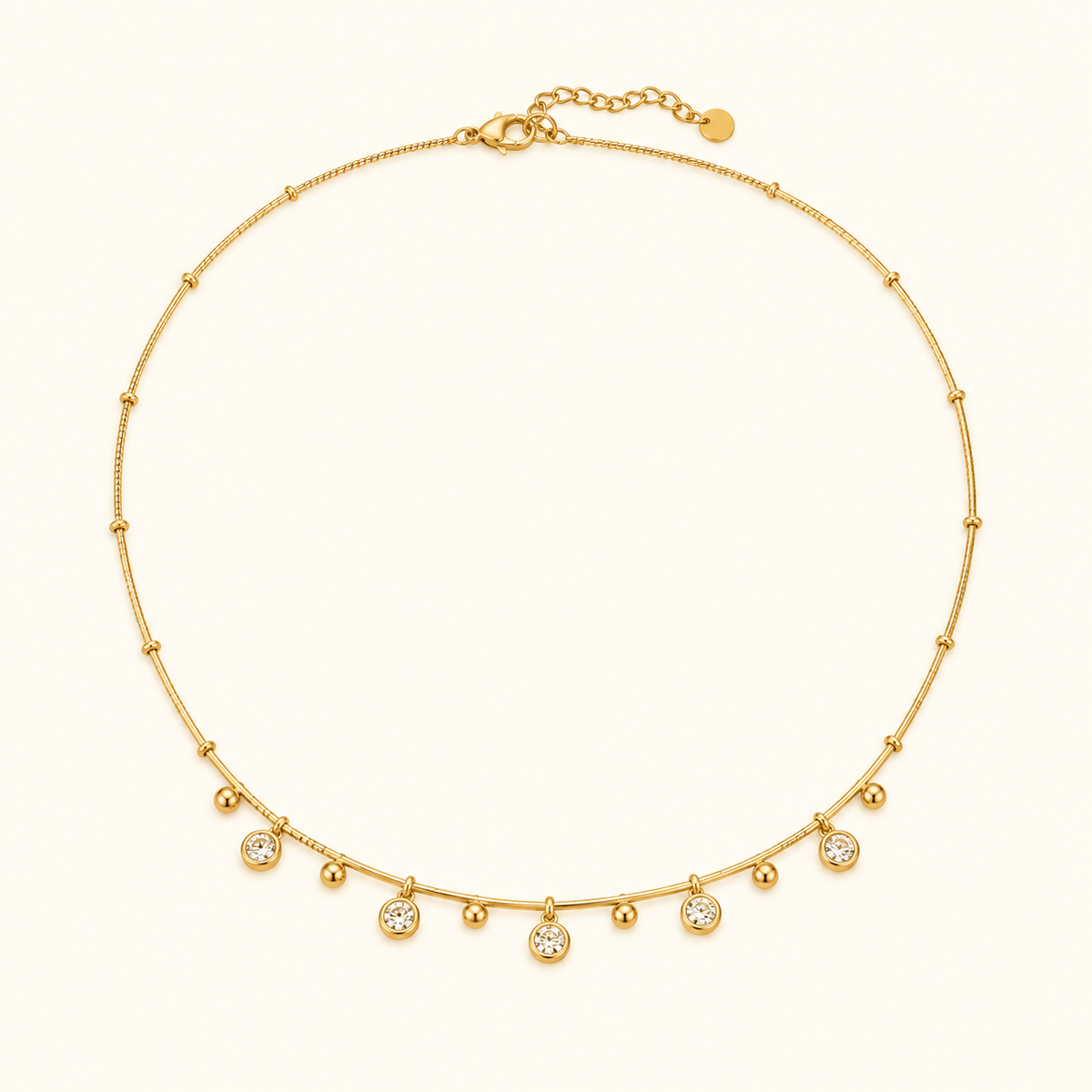 Golden Drops Necklace