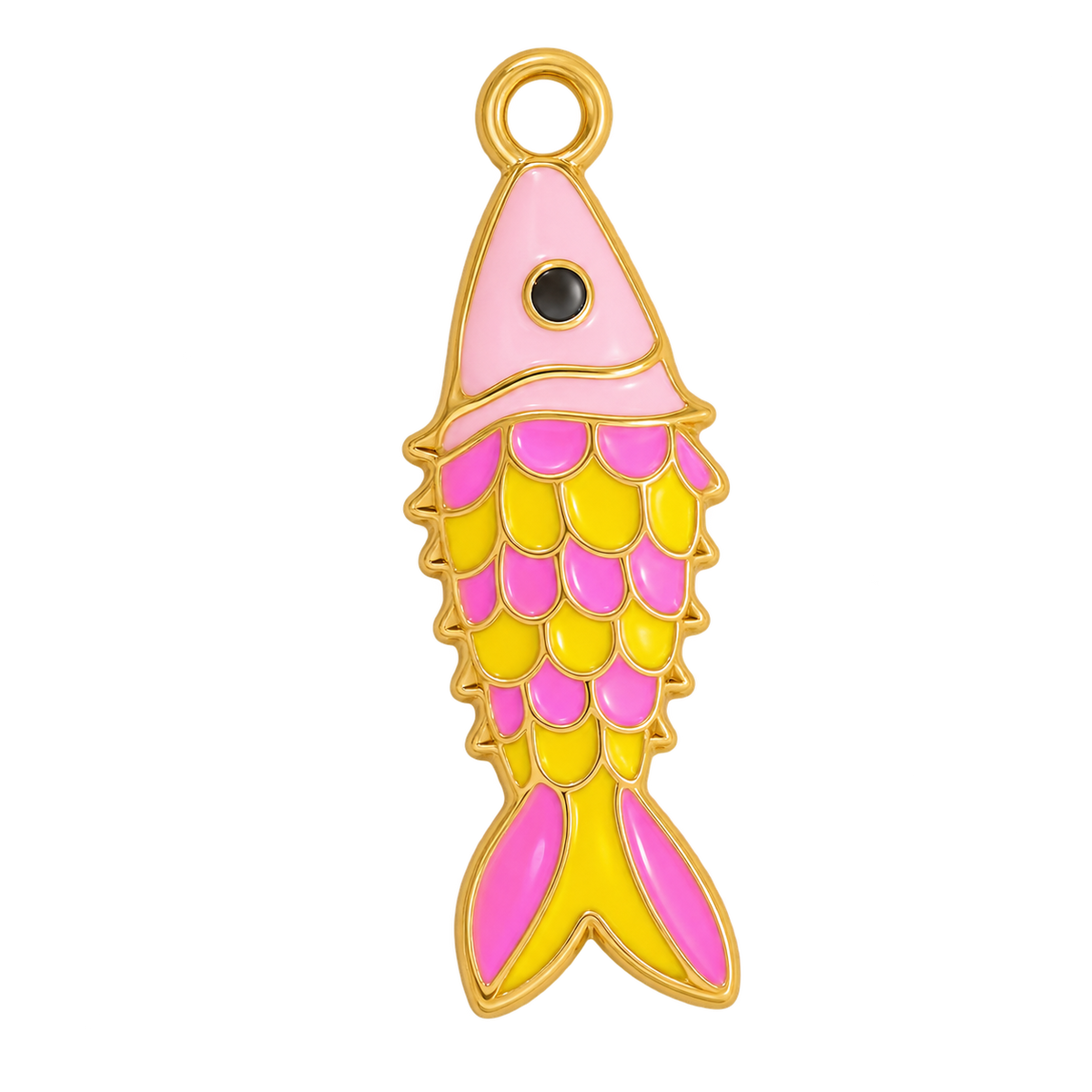 Sunset Fish Charm
