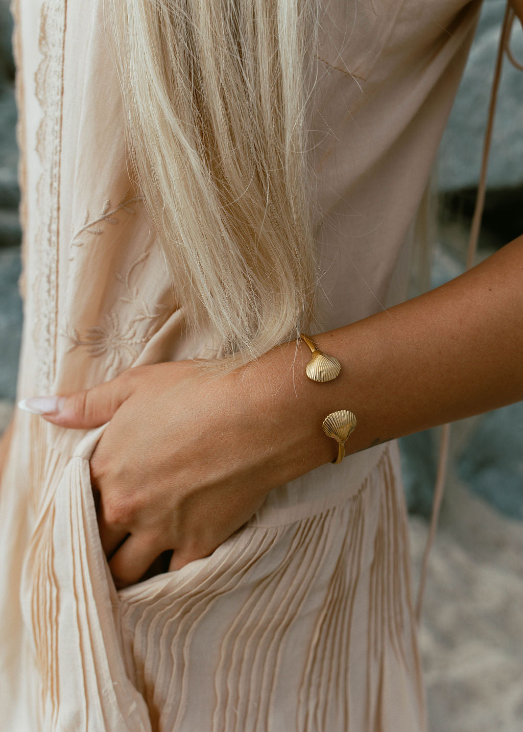 Shell Muse Cuff