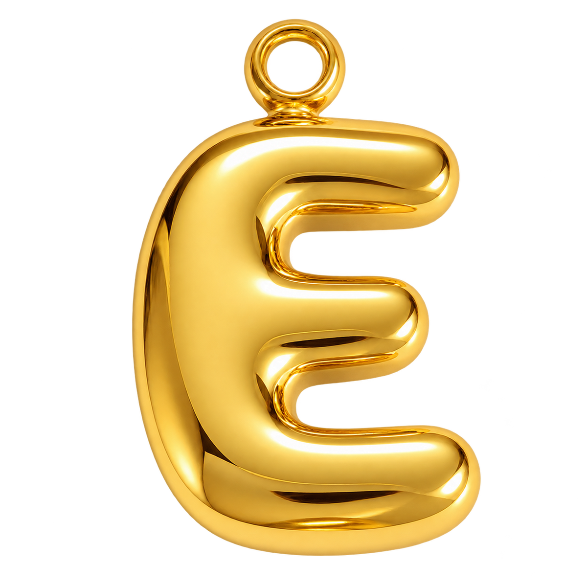 Bubble Initial Letter Charm