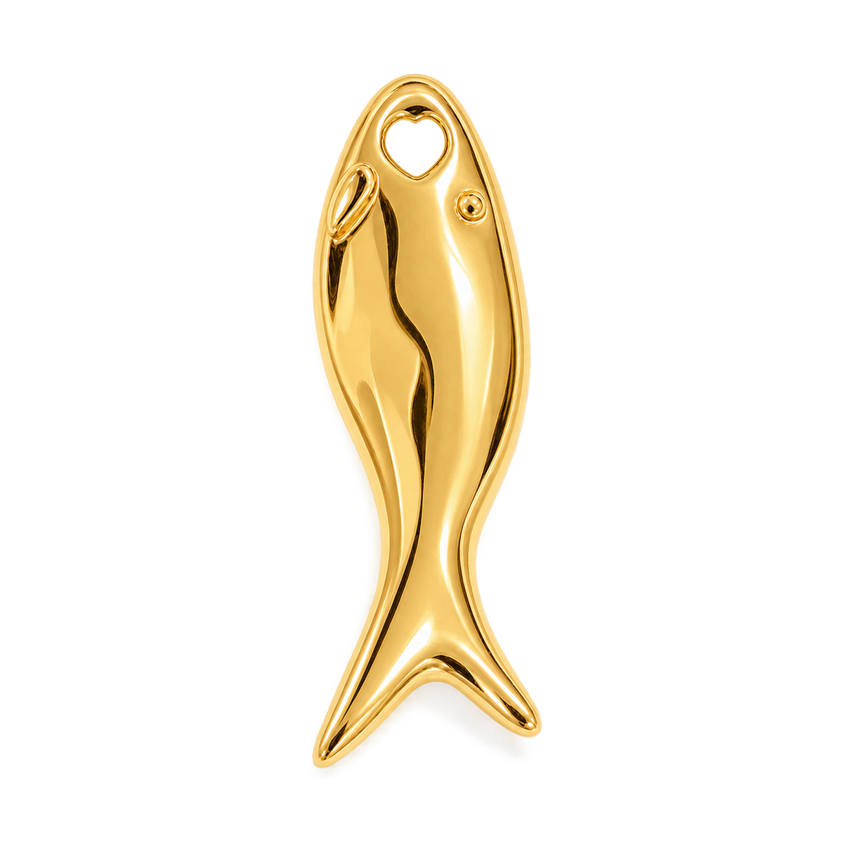 Polished Fish Charm