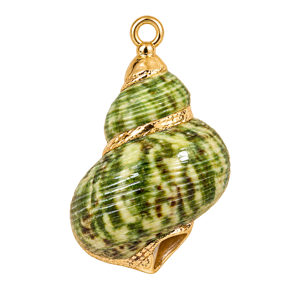 Sage Shell Charm