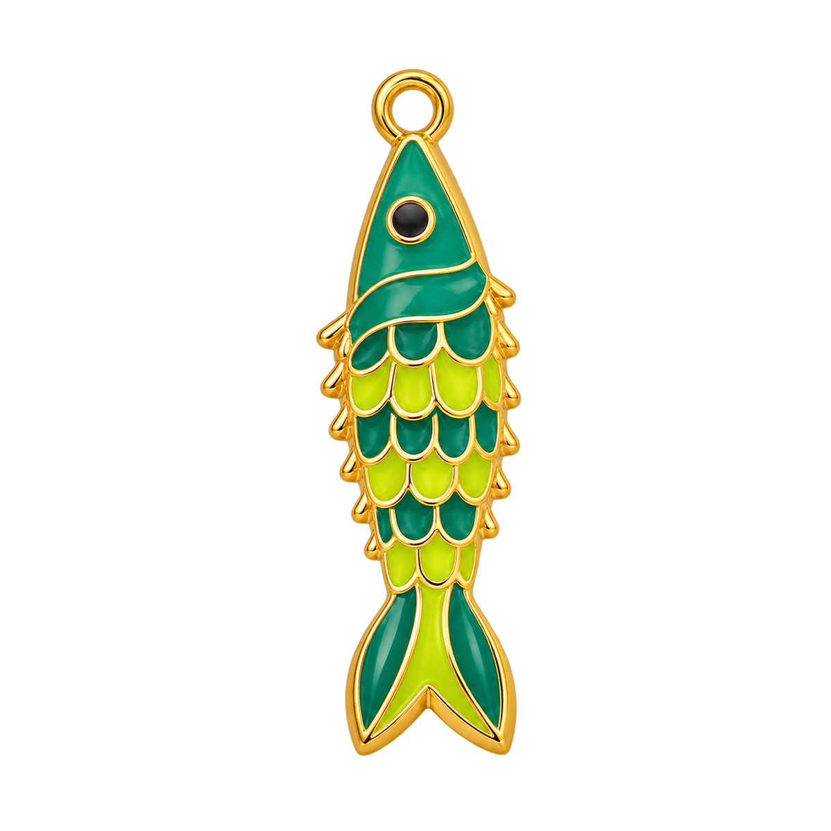 Sunlit Reef Fish Charm
