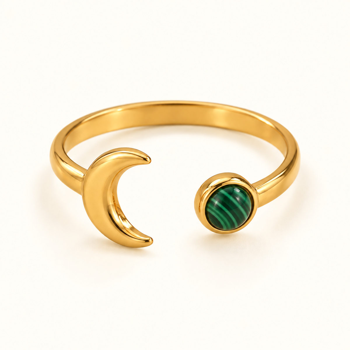 Palm Moon Ring