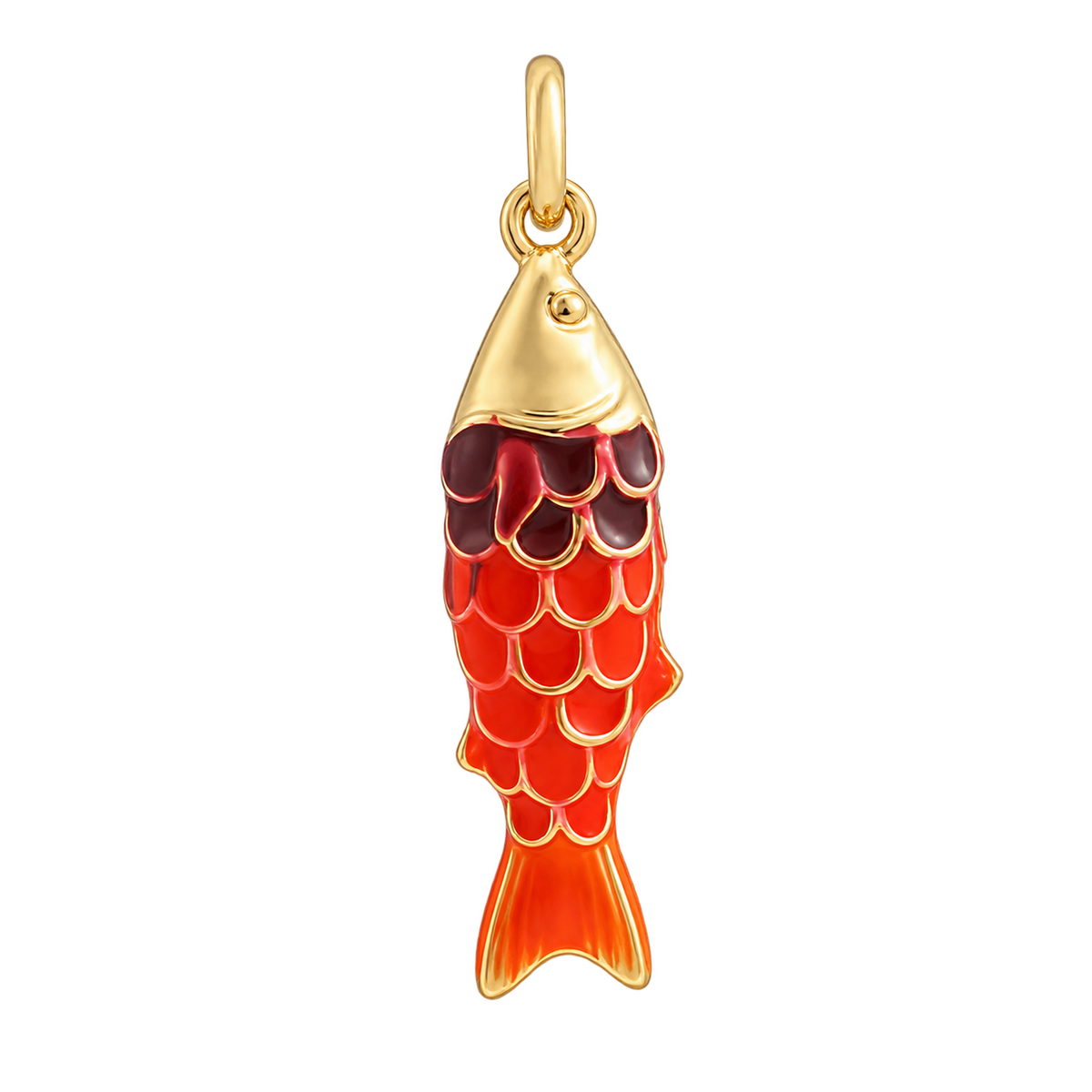 Tropical Fish Charm - Red