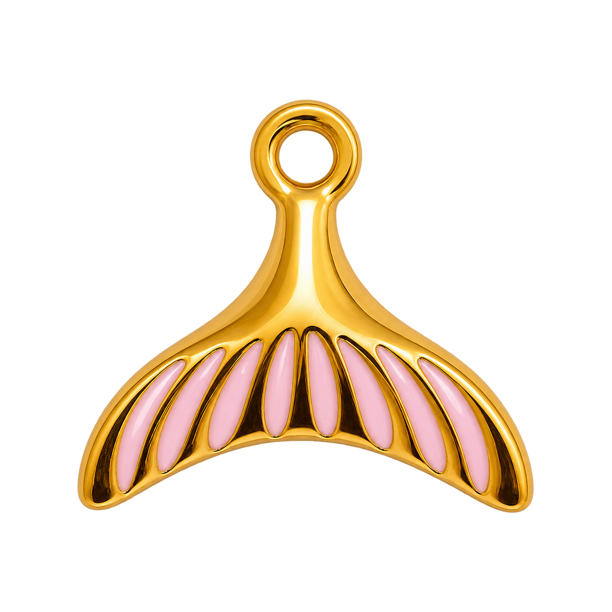 Blush Tide Tail Charm