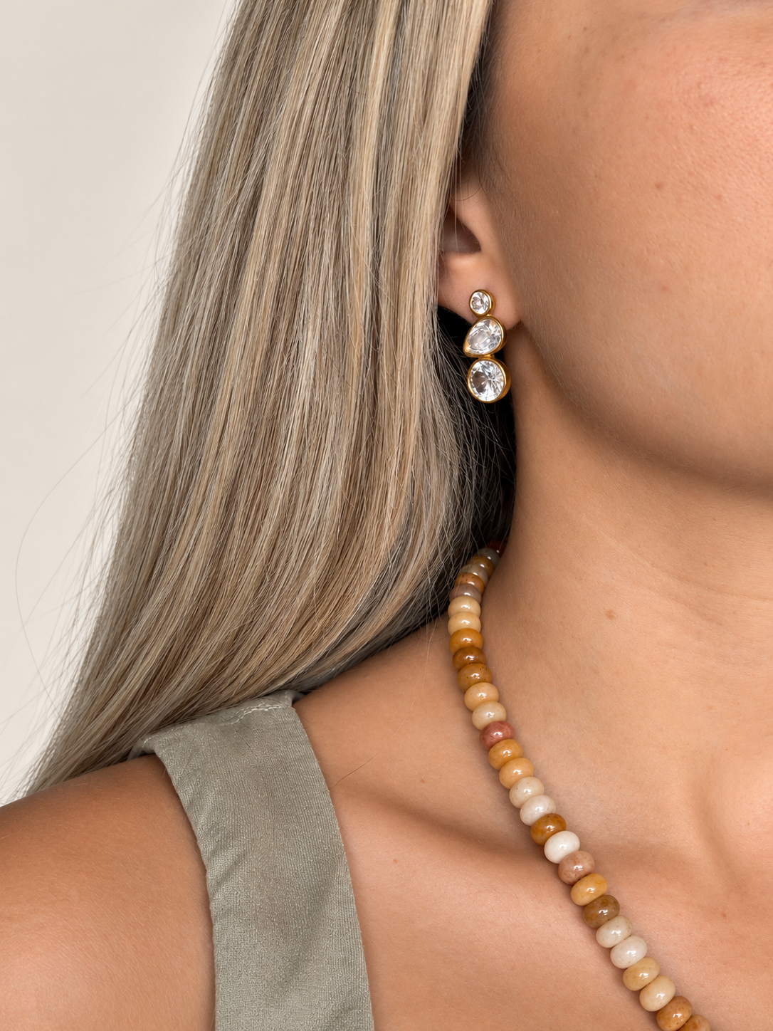 Azure Stud Earrings