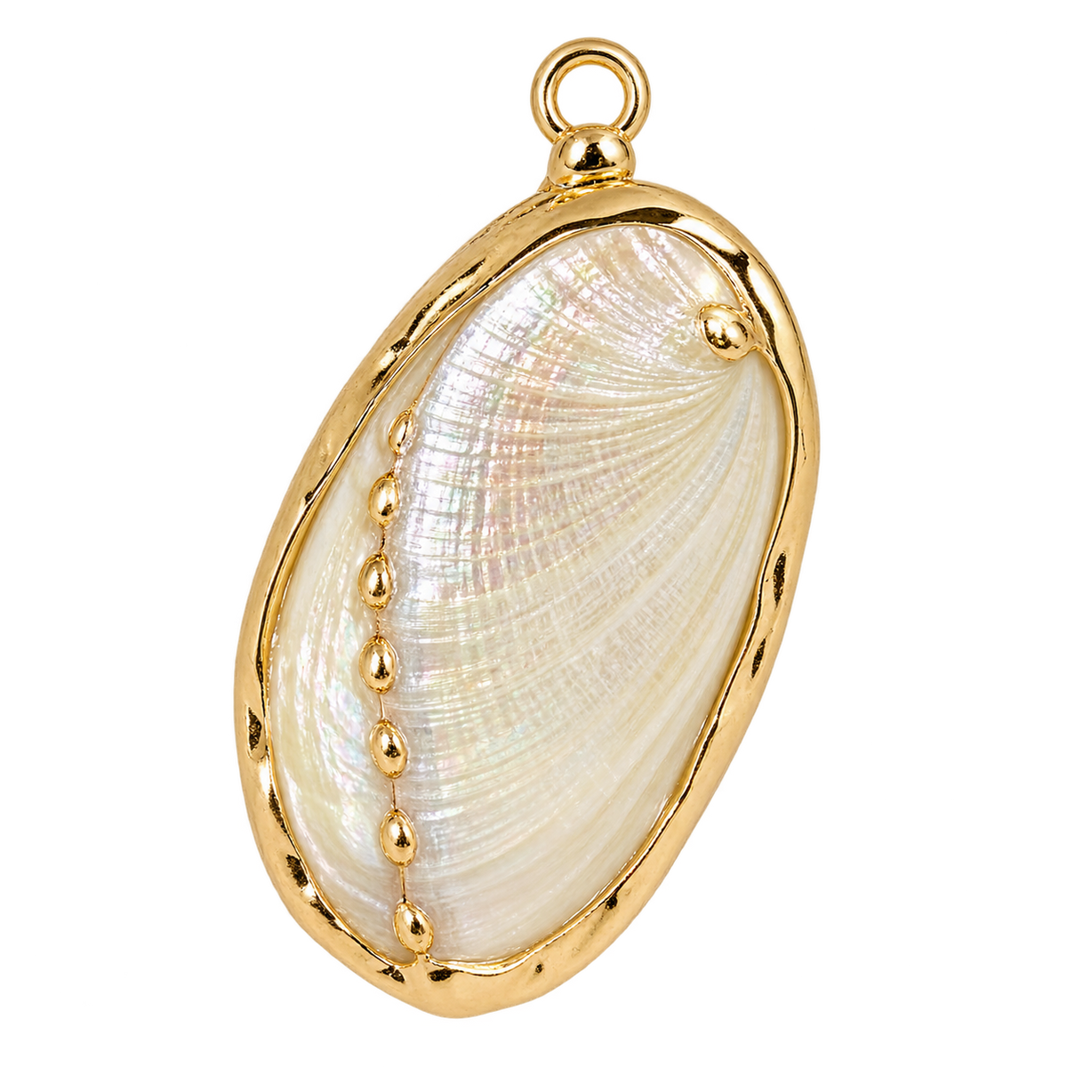 Pearl Abalone Shell Charm