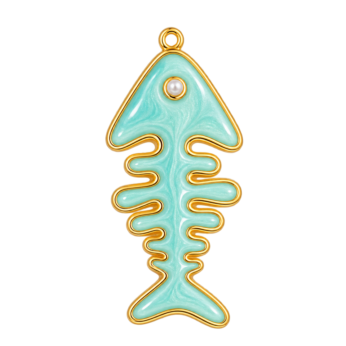 Lagoon Bone Charm