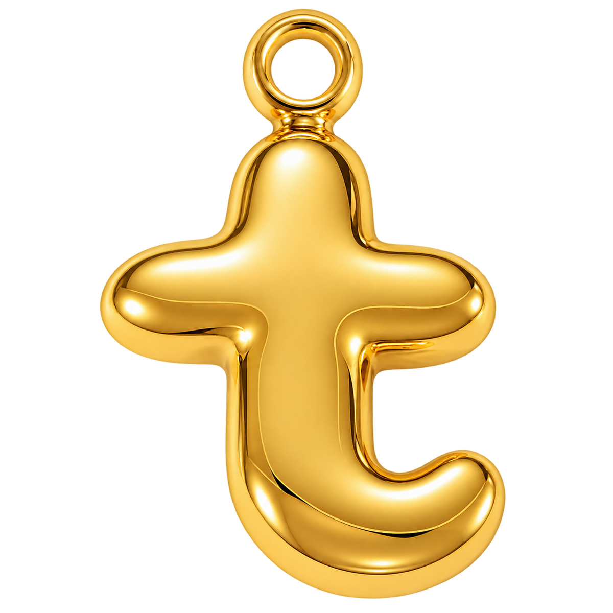 Bubble Initial Letter Charm