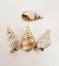 Marble Shell Charm