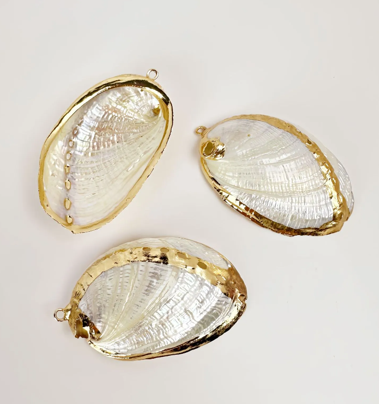 Pearl Abalone Shell Charm