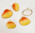 Sunset Shell Charm