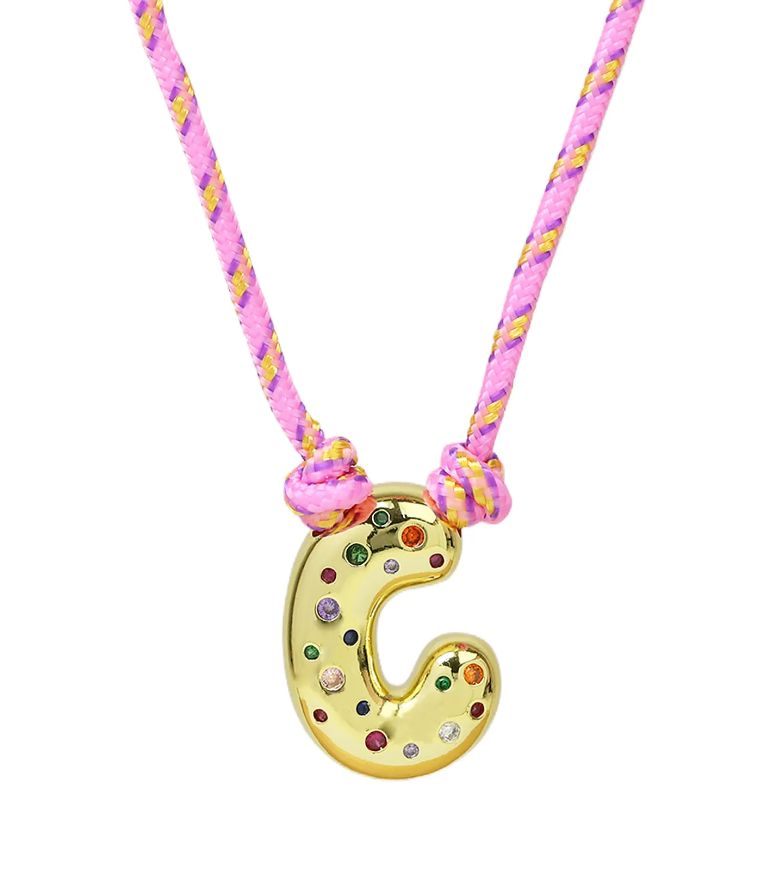 Muse Initial Pendant Necklace