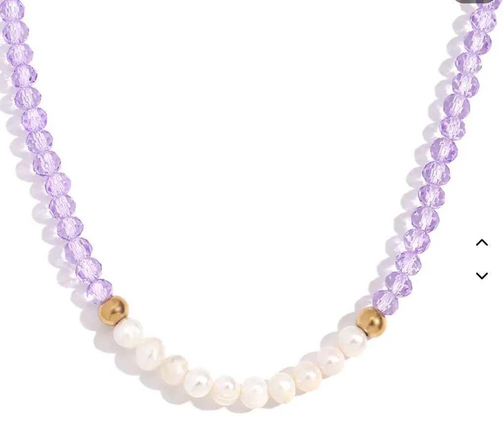 Lavender Sea Necklace
