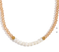 Sandy Pearl Necklace